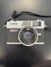 Canon Canonet QL17 GIII 40mm f/1.7 Black Patina Lens