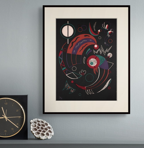 Kandinsky comets 1938 original - comets,