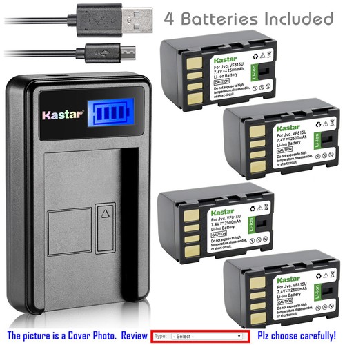 Kastar battery lcd charger - lcd,