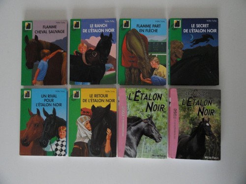 Lot livres étalon noir - 8,