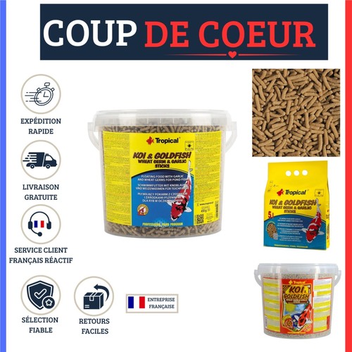 Aliment poissons étang - aliment, d'étang