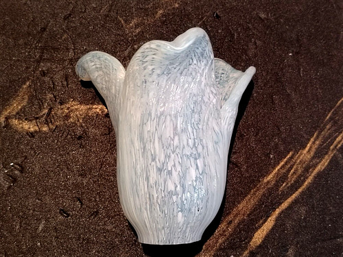 Abat jour tulipe verre de - tulipe,
