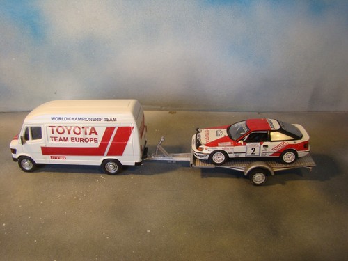Lot rallye toyota - 1/43,