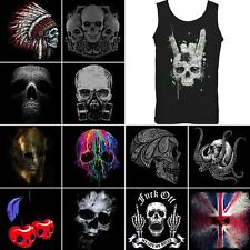 Gilet Skull Homme Biker