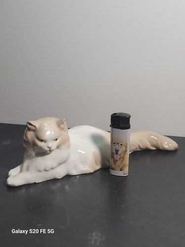 Chat persan figurine lladro - persan,