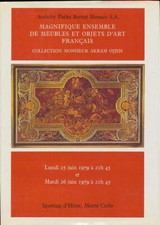 MAGNIFIQUE ENSEMBLE DE MEUBLES ET OBJETS D'ART Fran