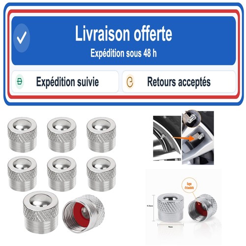 Bouchons valve métal - valve,