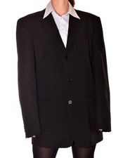 veste de costume homme noir