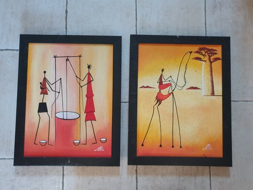Peintures africaines - peintures,