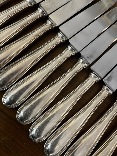 Silver metal tableware - silver,