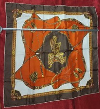 Foulard en soie vintage
