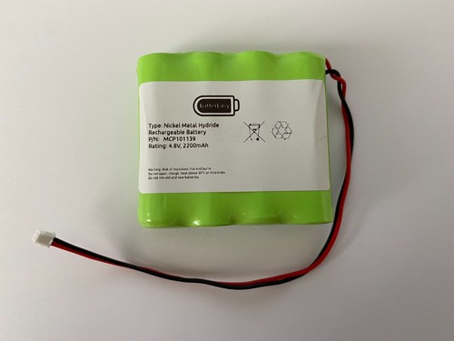 Adt mcp101139 batterie - mcp101139, 4.8v