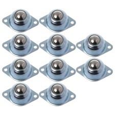 Roulettes en acier galvanisé pour un soutien fort et des performances silencieu