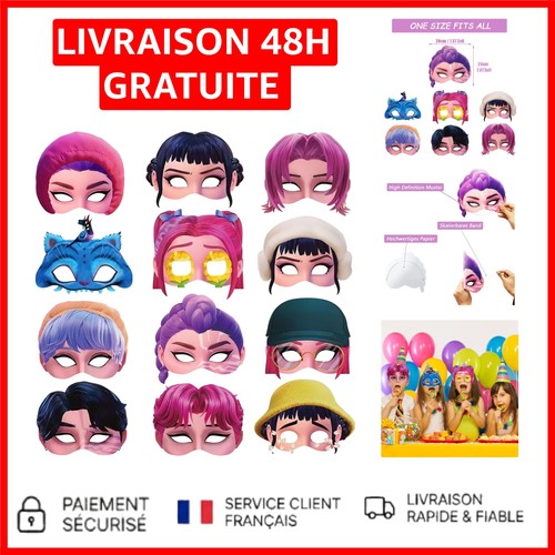 Masques animaux papier - masques,
