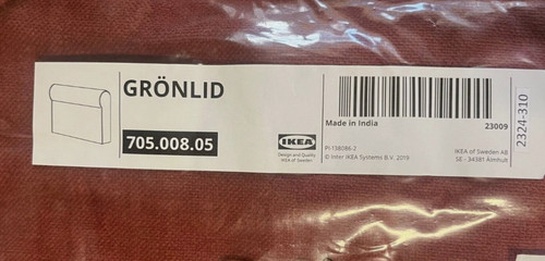 Housse ikea gronlid - ikea, pour