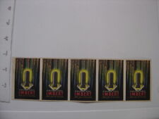 Old cardboard advertising LE GAZIEGE A BOIS IMBERT made fire of all woods