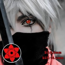 Cosplay Lentilles De Contact De Couleur 1 Paire Annuel Anime Petite Élève Couleu