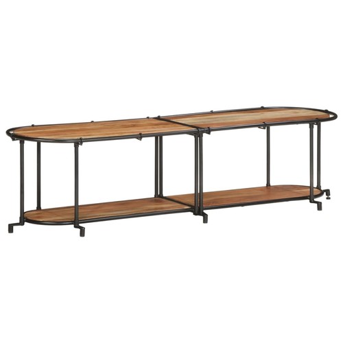 Meuble 200x42x40 bois - tv, cm