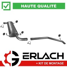 Echappement silencieux pour