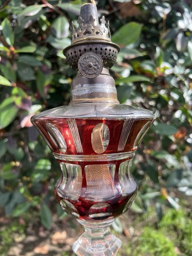 Lampe pétrole cristal à - cristal,