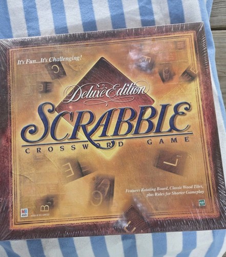 Scrabble deluxe edition 1999 - scrabble,