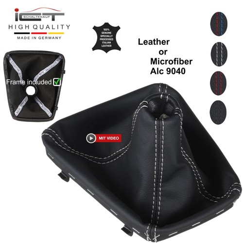 Leather gear stick - gaiter, boot