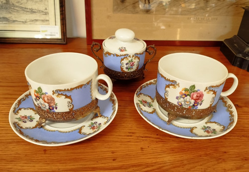 Lot tasses 1 sucrier - 2,