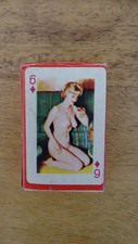 OLD SEXY EROTIC CARD GAME PIN UP 70s 54 BELOTE NUDE POKER CARD