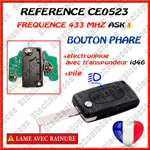 Clé vierge id46 ce0523 ask - id46,