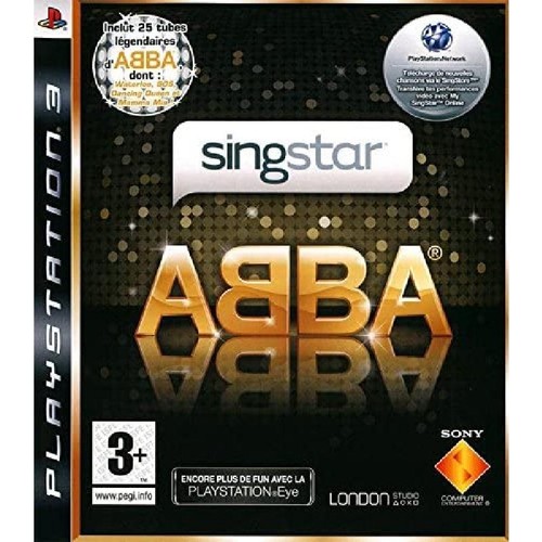 Jeu ps3 singstar abba - jeu,