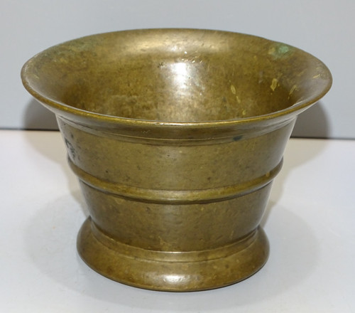 Mortier bronze haute - haute, epoque