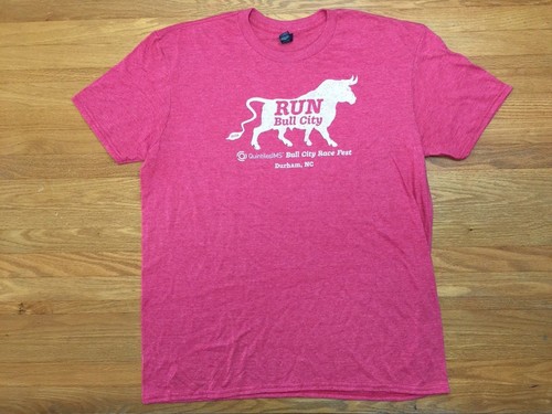 Run bull city - tshirt,