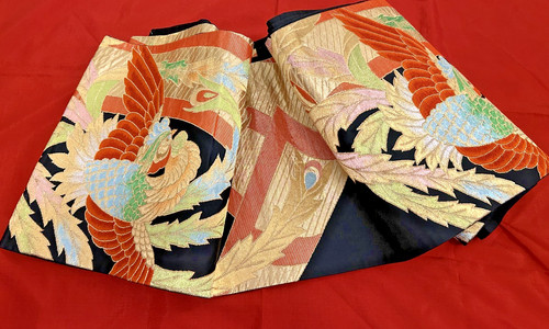 Ceinture obi kimono japonais - obi,