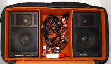 Vintage Hanimex HSP-420 Enceinte Portable Amplifier Speakers