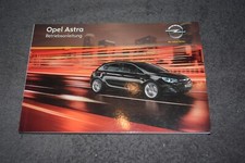 Operating Instructions Manual Opel Astra J 2010 Mint/Unused