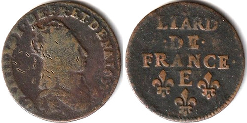 Louis xiv liard - xiv, au