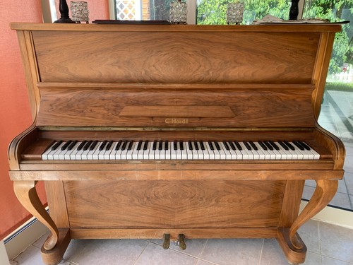 Piano ancienne touches - piano,