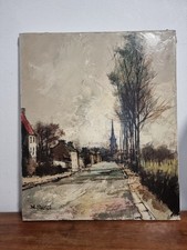 tableau  huile sur toile