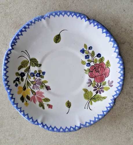 Ancienne assiette faïence - assiette,