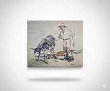 Lithographie Originale Armand