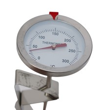 Friteuse professionnelle en acier inoxydable avec capteur de température intég