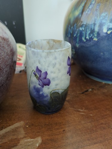 Daum nancy vase miniature - daum,