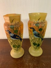 Pair of Legras Bird Vase (Price of Both)