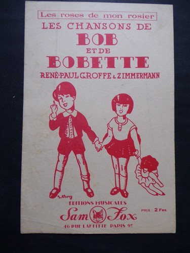 Partition les chansons bob - partition, de