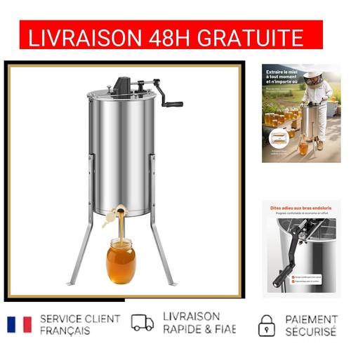 Vevor extracteur miel manuel - miel,