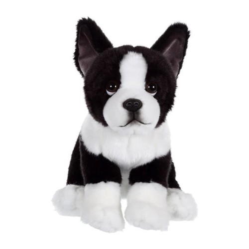 Peluche chien bouledogue - chien,