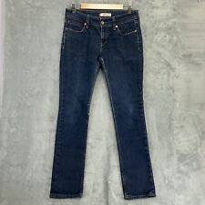 Levis 571 Jeans W31 L32 Womens Blue Slim Fit Stretch