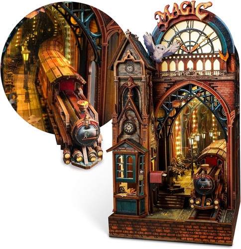 Puzzle magique station book - 3d,
