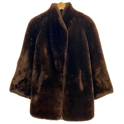 Manteau chic soirée fourrure - manteau,