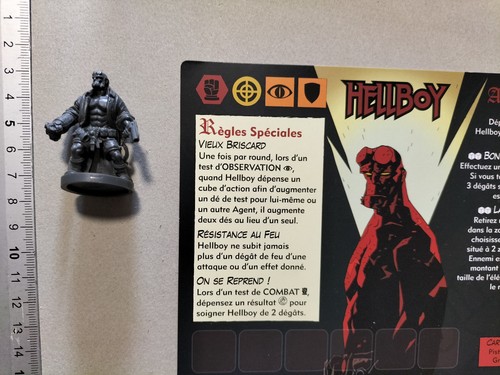Hellboy miniature carte - hellboy, +